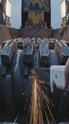 Durable Double-Roll Crusher – Perfect for Aggregate and Mineral Processing#fyp #trending #eco