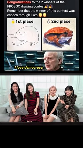 Democracy 😅😅 #memeblink #blackpink #blackpinkmemes #blackpinkfunnymemes #blackpinkfunnymoments