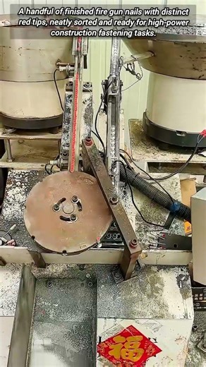 Automated Production Line For Specialized Fire Gun Steel Nails