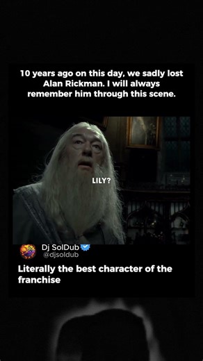 Snape was actually the greatest character #harrypotter #severussnape