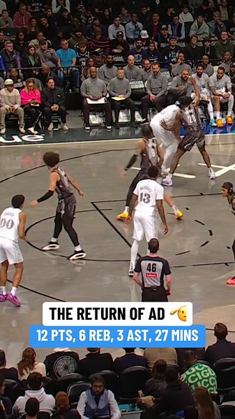 Anthony Davis Returns: Highlights and Performance