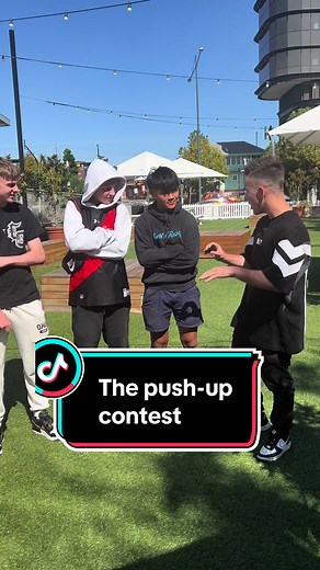 Intense Push-Up Challenge at Ringwood | Joel the Poll