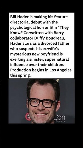 Bill Hader’s New Horror Movie is Every Divorced Dad’s Nightmare 🎥😱 #celebrity #news #shorts