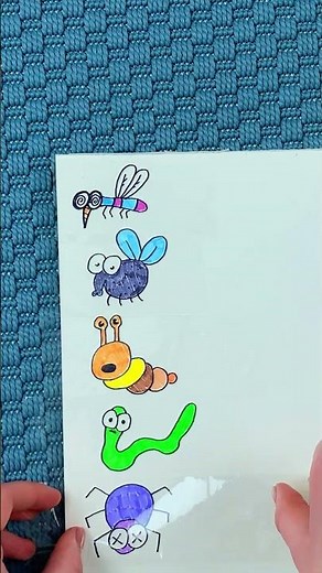 Creepy Crawly Paper Insect Challenge! 🐜✨