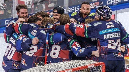 Köln nicht konkurrenzfähig: Eisbären Berlin wieder Eishockey-Meister