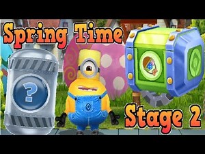 Minion Rush Spring Time Special Mission Stage 2 reward - gameplay walkthrough - iOs & android