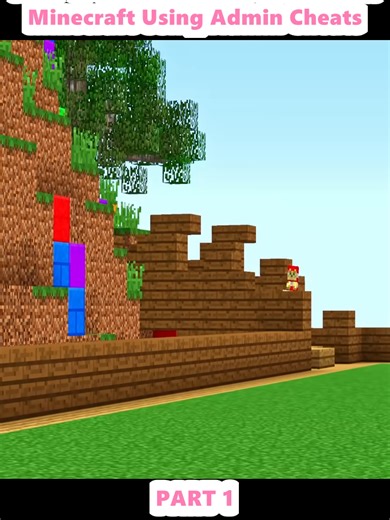 Build a Kinder Surprise in Minecraft with Admin Cheats