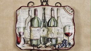 Kanya Black Single Wall Mount Plate Rack | One Plate Decorative Holder | Plate Display Easel | Openwork Scrolls | Traditional Classic Metal Plate Racks | Platter or Plate Stand | Kitchen | Dining Room