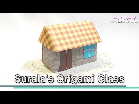 Origami - House (3D) : Walls, Roof, Door, Window