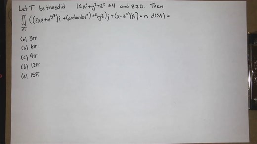 More practice with Stokes' Theorem and Gauss's Divergence Theorem (Calc 3; Lecture 3-17; Fall 25)