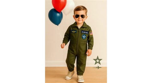 Air Force Pilot Costume for Kids: Air Force Pilot Costume for Girl,toddler Aviator Jumpsuit,halloween Costume Kids Birthday Gift,flight Suit - Etsy Canada