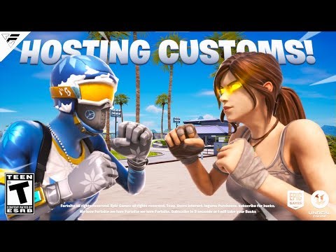LIVE - JUST BOUGHT PC! | HOSTING CUSTOMS JOIN UP!