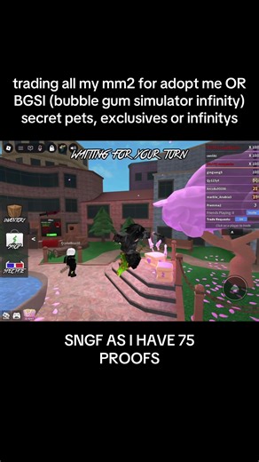 #mm2 #roblox #bubblegumsimulator #crosstrade #bgsi