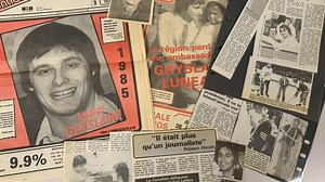 Il y a 35 ans, le journaliste sportif abitibien Ghyslain Luneau nous quittait