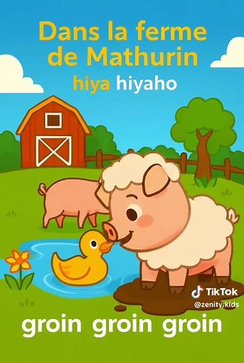 Dans la ferme de Mathurin : Chanson pour enfants