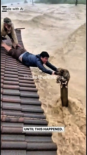 THEY RISKED THEIR LIVES FOR A DOG. #rescue #dog #flood #typhoon #philippines #thailand #usa #fblifestyle | Spillvibes