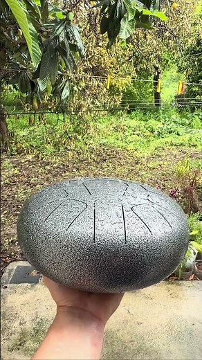Rain Drops & Steel Tongue Drum | Relaxing Sounds 🌧️