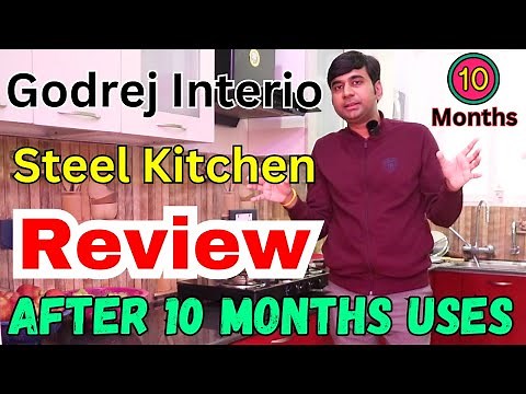 My New Godrej Interio Steel Modular Kitchen Review | Steel vs Wood Modular Kitchen in India | Godrej