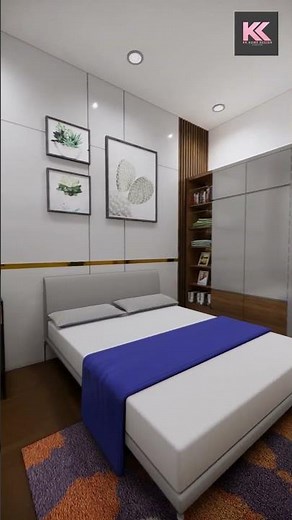 16x33 Feet Small House design With Shop Tour #shorts #kkhomedesign