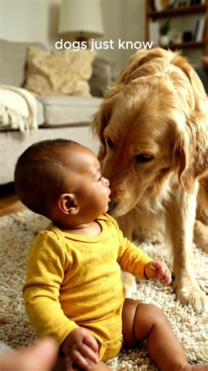 Best Friends Dog Stops Baby's Crying