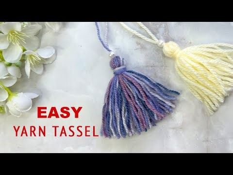 How to Make a Yarn Tassel - Easy and Quick DIY