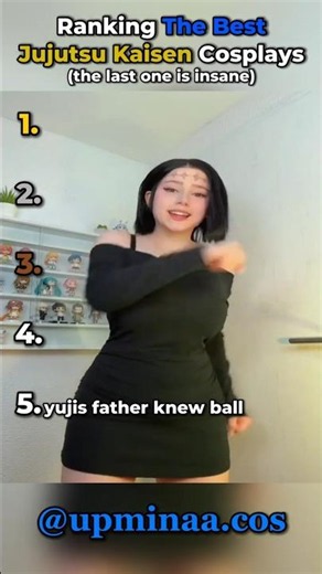 RANKING BEST JJK COSPLAY #anime #jjk #viral #jujutsukaisen