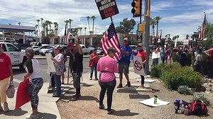 BREAKING: A protest has broken out outside of Tucson Medical Center at Grant and Craycroft in opposition to mandatory vaccines. | News 4 Tucson - KVOA