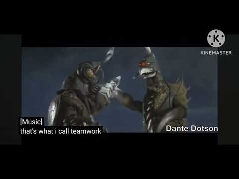 Godzilla talking animation