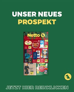 Neue Woche, neues Prospekt, neue Angebote.💛 Deine Wochenhighlights: 🎄 Alles fürs Fest 💥 Super Deal gefällig? 📣 Bis zu 44 % sparen Sicher dir diese günstigen Angebote in deinem Netto-Markt: https://www.netto.de/prospekte/?leafletid=xOnrHaUs | Netto Deutschland