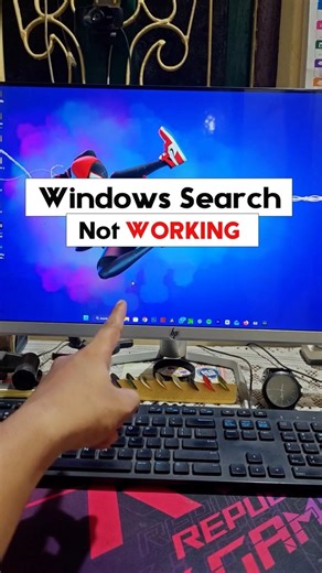 Windows Search Not Working !? ❌