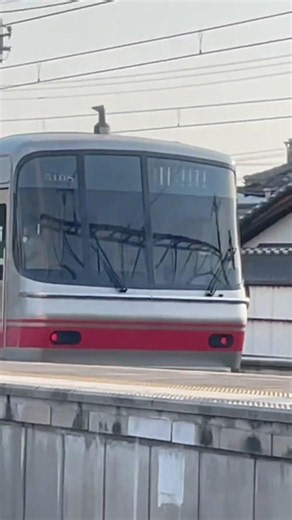 名鉄5000系普通東岡崎行き 扶桑駅発車 #鉄道 #名鉄電車 #回送列車 #名電 #電車 #名古屋鉄道 #train #名鉄 #扶桑駅