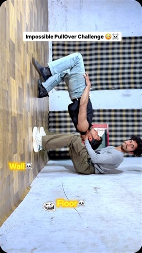 Nadir Husain 🇮🇳 | Impossible PullOver Challenge 😳☠️ #calisthenics #pullover #gravity #nadirhusain #reels | Instagram