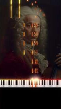 Vivaldi - Winter 1 (The Four Seasons) Piano Tutorial