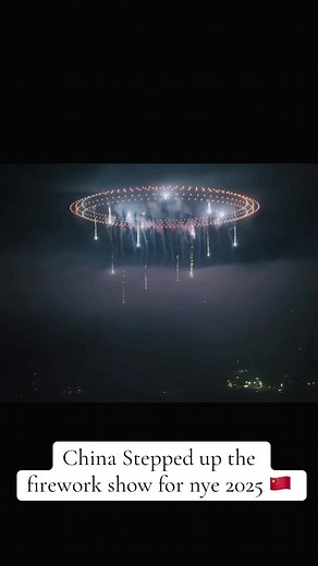 China's Spectacular Firework Show for NYE 2025