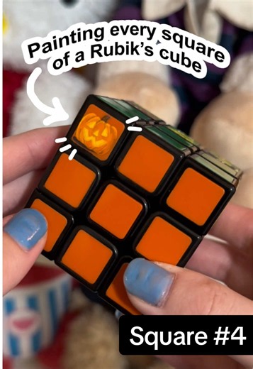 Square 4 of my Rubik’s cube #tiktok #fyp #foryou #viral #art | rubik's cube