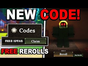 NEW UPDATE CODE!! (10 RE ROLLS) in The Forge Roblox