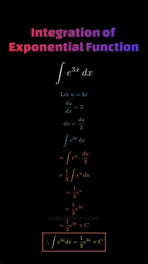 🤷 solve this question using integration exponents function method #mathematics #maths #space #astronomy #stargazing | Codematrixvishal