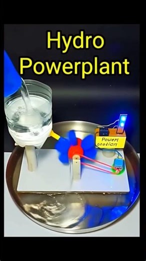 "Hydroelectric Power Plant Working Model