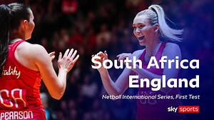 LIVE NETBALL! South Africa vs England | First Test | Jenny Ovens