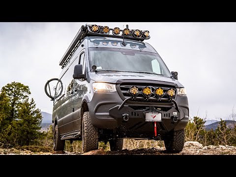 Full Van Tour - Mercedes Sprinter 170 4x4 - 7 Seater, Sleeps 4