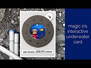 Magic Iris Interactive Underwater Card - Lawn Fawn