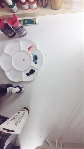 I made myself some custom chucks 🎨 acrylic paint #taz #tazbalance #customshoes #galaxy #voidfish