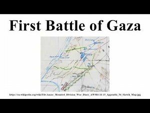 First Battle of Gaza