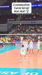 Grabe no! Two consecutive aces by Josh A. Ybanez via her curve serves! 😱👀💪🏐💛 #dlsu #animo #lasalle #uaap #uaapseason86 #uaapvolleyball #nonchalant #goldenspikers #goldentigresses #ust #gouste #tigers #athlete #sport #college #volleyball #game #reels #fbreels #video #fbreelsvideo #fbreelsfypシ゚viral #fyp #foryou #foryoupage | Volley Reels