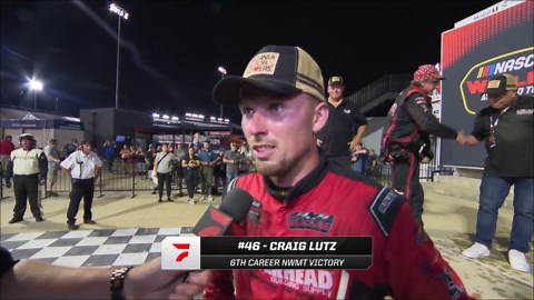 Craig Lutz’ Victory Lane interview at Richmond Raceway