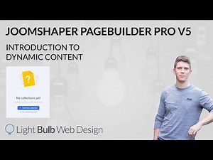 JoomShaper PageBuilder Pro v5 Dynamic Content Introduction
