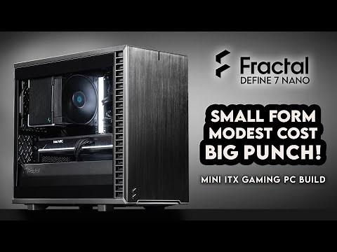Mini ITX Perfection! | Fractal Design Define 7 Nano Gaming PC Build | Intel ARC A770, i5 13600K