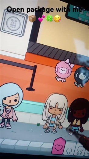 Open package 📦￼🌸✨