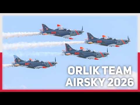 Orlik Aerobatic Team - flights | AirSKY 2026