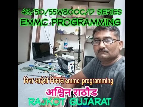 sony kdl-43w800c emmc programming